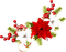 Christmas.Cluster.White.Green.Red - PNG gratuit GIF animé