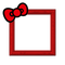 Small Red Frame - png gratis GIF animasi
