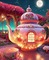 fantasy  background by papuzzetto - png gratis GIF animado