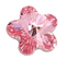 light pink gem flower 2 - gratis png animerad GIF