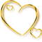 golden hearts - GIF animé gratuit GIF animé