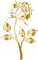 flowers gold bp - бесплатно png анимированный гифка
