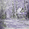 kikkapink background tree lights snow winter - Ingyenes animált GIF animált GIF