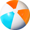 Beach Ball.White.Blue.Orange - ücretsiz png animasyonlu GIF