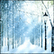 Winter. Background. Gif. Leila - Darmowy animowany GIF animowany gif