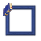 Small Blue Frame - nemokama png animuotas GIF