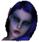 Kaz_Creations Woman Femme Purple Hair - Free animated GIF Animated GIF