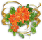 blommor-flowers-orange-deco - gratis png geanimeerde GIF