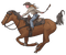 Cowgirl - ilmainen png animoitu GIF