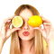 woman girl lemon - gratis png geanimeerde GIF