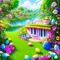 Background - Easter - Spring - png gratis GIF animasi