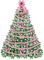 Christmas Tree Pink - zdarma png animovaný GIF