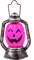 Lantern.Silver.Pink.Black - Free PNG Animated GIF