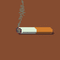 burning cigarette - Δωρεάν κινούμενο GIF κινούμενο GIF