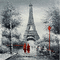 fondo  paris negro rojo blanco gif dubravka4 - GIF animado gratis GIF animado
