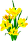Flowers.Yellow - zdarma png animovaný GIF