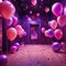 Purple Party Room - gratis png geanimeerde GIF