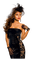 kvinna-woman--black - nemokama png animuotas GIF