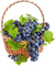 Weintrauben, Korb, Grapes - безплатен png анимиран GIF