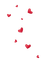 Coeurs.Hearts.Red.Deco.Victoriabea - 免费PNG 动画 GIF