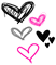 emo hearts - Bezmaksas animēts GIF animēts GIF