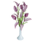 Blumenvase - δωρεάν png κινούμενο GIF