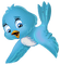 bird by nataliplus - darmowe png animowany gif