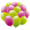 Kaz_Creations Party Balloons - png grátis Gif Animado