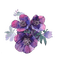 violet flowers, sunshine3 - gratis png animerad GIF