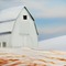White Barn on Snow - kostenlos png Animiertes GIF