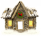 Casa de navidad - gratis png animeret GIF