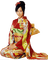 geisha woman - png gratuito GIF animata
