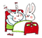 sick bunny - zadarmo png animovaný GIF
