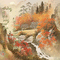 soave background animated  brown orange red
