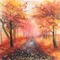 Autumn landscape - gratis png animeret GIF