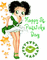 MMarcia gif Betty Boop ST Patrick's - 無料のアニメーション GIF アニメーションGIF