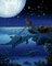 fond beach sea sirene - GIF animate gratis GIF animata