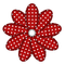 Kaz_Creations Red Scrap Deco Flower - PNG gratuit GIF animé