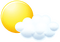 sun cloud - gratis png geanimeerde GIF