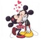 Mickey & Minnie - ingyenes png animált GIF