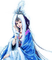 Rena blue Anime Princess Prinzessin Girl Mädchen - безплатен png анимиран GIF