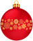 Kaz_Creations Christmas Decoration Bauble Ball - gratis png animeret GIF
