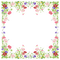 flower frame - besplatni png animirani GIF