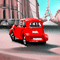 kikkapink vintage car animated paris background - GIF animé gratuit GIF animé