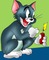 tom on tom and jerry - Free PNG Animated GIF