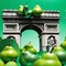 Arc De Triomphe and Pears - darmowe png animowany gif