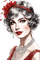loly33 femme vintage - Free PNG Animated GIF