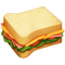 Sandwich emoji - безплатен png анимиран GIF