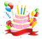 gâteau - PNG gratuit GIF animé