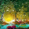 background animated fantasy forest tree - 無料のアニメーション GIF アニメーションGIF